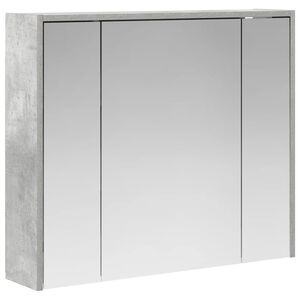 vidaXL Badkamer spiegelkast Beton Grijs 73,5 x 16 x 62,5 cm