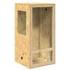 vidaXL Terrarium Bruin 50 x 50 x 130 cm OSB