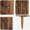vidaXL Hoge kast 2 pcs Oud Hout Bewerkt hout