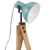 vidaXL Vloerlamp 25 W E27 45x45x120 cm verweerd blauw