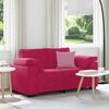 vidaXL Loveseat Sofa Wijnrood 160x77x82 cm Fluweel