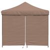 vidaXL Partytent Bruin 292 x 292 x 315 cm Oxford Stof