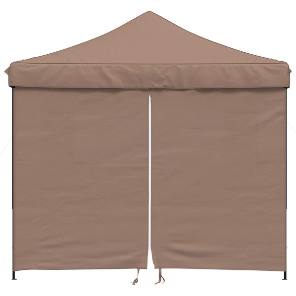 vidaXL Partytent Bruin 292 x 292 x 315 cm Oxford Stof