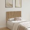 vidaXL Hoofdeinde 120x1,5x80 cm bewerkt hout artisanaal eikenkleur
