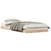 vidaXL Bedframe Naturel 80 x 210 cm Massief grenenhout