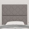 vidaXL Hoofdbord Taupe 90 cm Stof