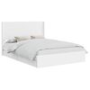 vidaXL Bedframe met opbergruimte en hoofdbord 2 st Bewerkt hout