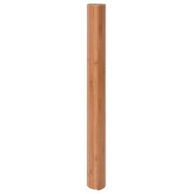 vidaXL Vloerkleed rechthoekig 100x300 cm bamboe naturel