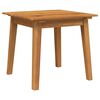 vidaXL Tuinstoelen met Tafel 3 pcs Beige 45 x 45 x 40 cm