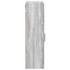 vidaXL Badkamer wandkast TULUM Grijs Sonoma 37 x 24,5 x 86 cm