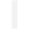 vidaXL Wandschoenenkast 80x18x90 cm bewerkt hout wit