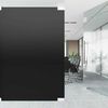 vidaXL Raamfolie statisch matzwart 45x500 cm PVC