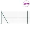 vidaXL Afrasteringspaal Groen 50 x 0,8 m (25 x 25 mm gaas)