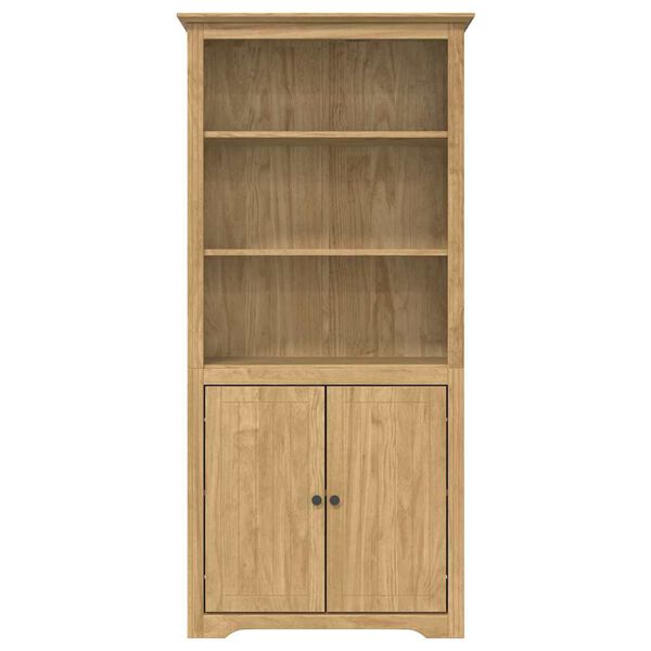 vidaXL Boekenkast BODO Honingbruin 82 x 40 x 173 cm Bewerkt hout