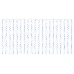 vidaXL Lichtgordijn 600 LED's Blauw 600 x 300 cm