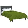 vidaXL Vol jaar dekbed Groen 155 x 220 cm Microfiber