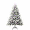 vidaXL Artificial Pre-lit Kerstboom met Ballenset Groen 150 cm