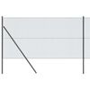 vidaXL gelast draadhek met grondbevestiging 50 x 1 m PVC-Coated Staal