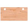 vidaXL Bureaublad 100x50x4 cm massief beukenhout
