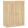 vidaXL Wandkast 69,5x34x90 cm bewerkt hout sonoma eikenkleurig