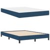 vidaXL Boxspringbed met matras Blauw 160 x 200 cm Stof