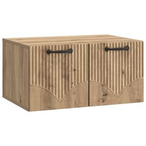 vidaXL Wandbeugel TV-kast 59,5 x 41 x 30 cm Artisanaal eiken
