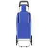 vidaXL Winkel trolley Blauw 39,5 x 33 x 93 cm Oxford stof