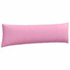 vidaXL Sofa Kussens 2 stuks Roze 145 x 40 cm Stof