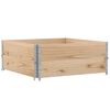 vidaXL Palletopzetranden 2 st 100x100 cm massief grenenhout