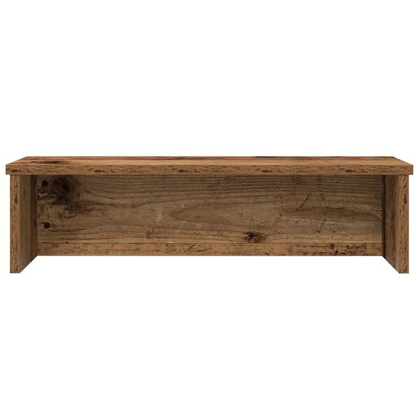 vidaXL Keukenrekken stapelbaar 2 st 60x15x16 cm oud houtkleurig