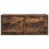 vidaXL Tv-meubelen 2 st 60x31x25,5 cm bewerkt hout gerookt eikenkleur