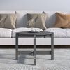 vidaXL Salontafel &Oslash; 62,5x45 cm massief grenenhout grijs