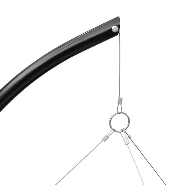 Kolenbarbecue hangend rond