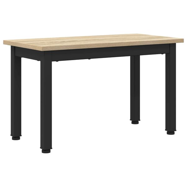 vidaXL Salontafel Sonoma 60 x 30 x 36 cm Bewerkt hout