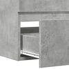 vidaXL Wastafelkast 90x38,5x45 cm spaanplaat betongrijs