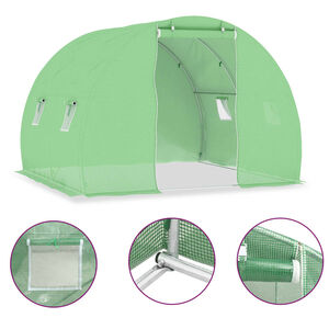 vidaXL Kas 6 m&sup2; 3x2x2 m