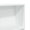 vidaXL Boekenkast 40x24x143 cm bewerkt hout wit