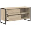 vidaXL TV-kast met lade Sonoma 100 x 36 x 49,5 cm Bewerkt hout