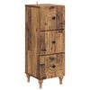 vidaXL Ladenkast 33 x 34,5 x 90 cm Bewerkt hout Oud hout