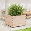vidaXL Plantenbak 70x70x49,5 cm massief grenenhout