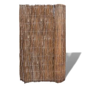 vidaXL Tuinscherm 300x100 cm wilgenhout