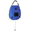 vidaXL Douchezak camping 20 L PVC blauw