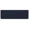 vidaXL Wastafel 41x30x12 cm keramiek mat donkerblauw