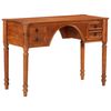 vidaXL Bureau met lades 110x50x76 cm massief acaciahout