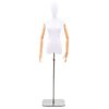 vidaXL Verstelbare 162-233 cm Mannequin met Hoofd en Basis Vrouw PP
