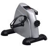 vidaXL Mini Hometrainer met plastic vliegwiel (zilver)
