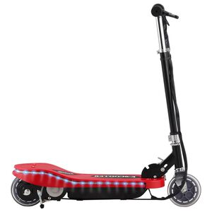 vidaXL Step elektrisch met LED 120 W rood