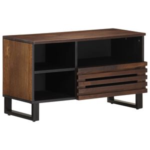 vidaXL Tv-meubel 80x34x46 cm massief mangohout bruin