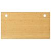 vidaXL Bureaublad 110x60x4 cm bamboe