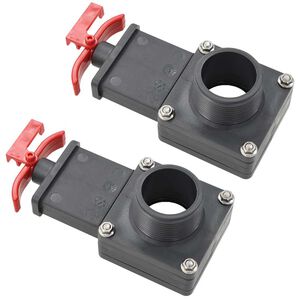 vidaXL Zwembadklep 2 st 1,5